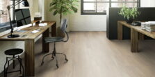 View of New England Oak - Sand luxury vinyl tile by Invictus