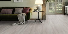View of Sherwood Oak - Fossil luxury vinyl tile by Invictus