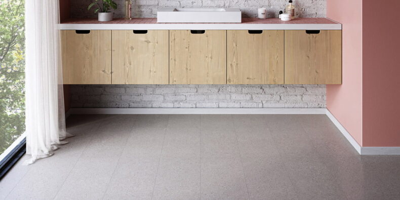 View of Sandstone - Savannah luxury vinyl tile by Invictus