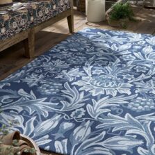 Sunflower Webb Blue 427907 rug by Morris