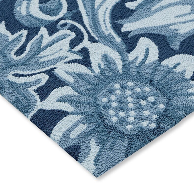 Sunflower Webb Blue 427907 rug by Morris