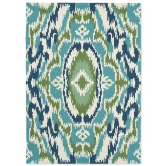 Ixora Emera Palm Chartr 442007 rug by Harlequin