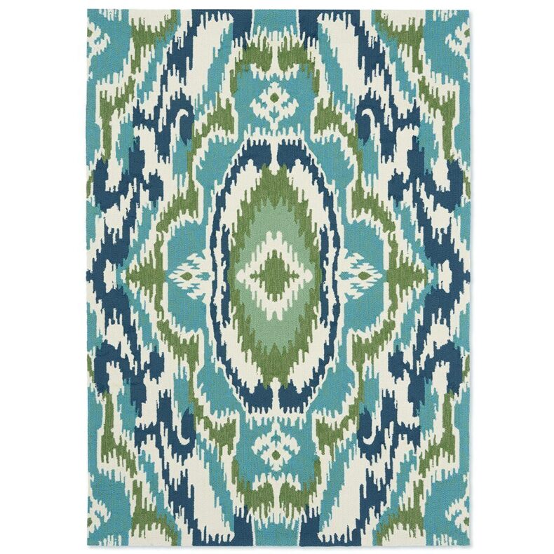 Ixora Emera Palm Chartr 442007 rug by Harlequin