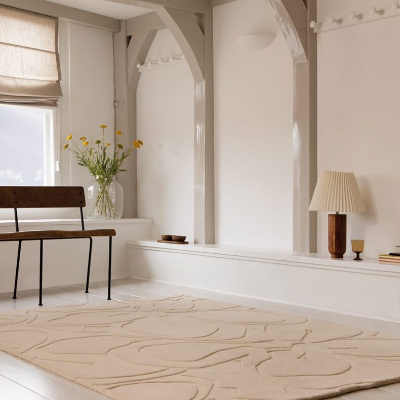 Romantic Magnolia Cream 162701 rug by Ted Baker