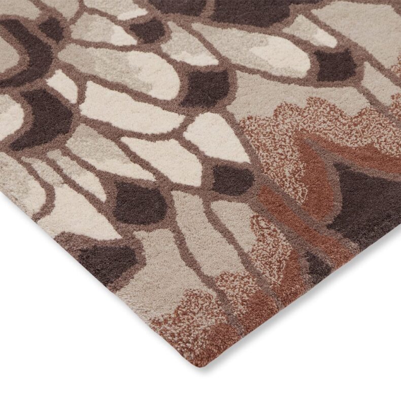 Feathers Natural 162404 rug by Ted Baker
