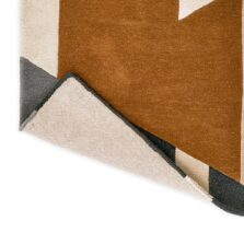 Popova Caramel Slate Shell 143101 rug by Harlequin