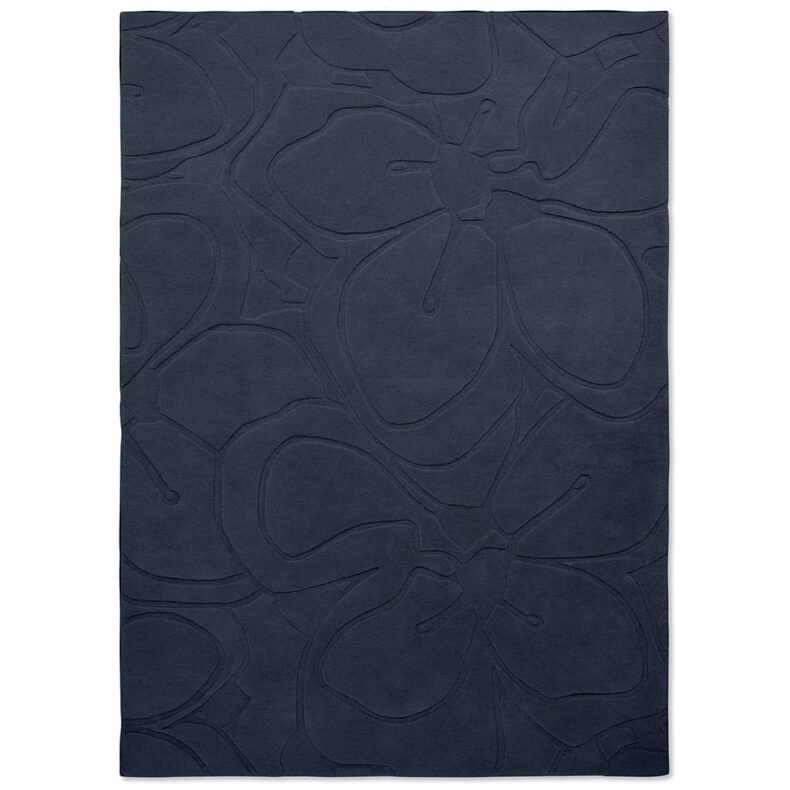 Romantic Magnolia Dark Blue 162708 rug by Ted Baker