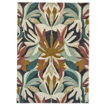 Melora Positano Succulent Gold 142702 rug by Harlequin