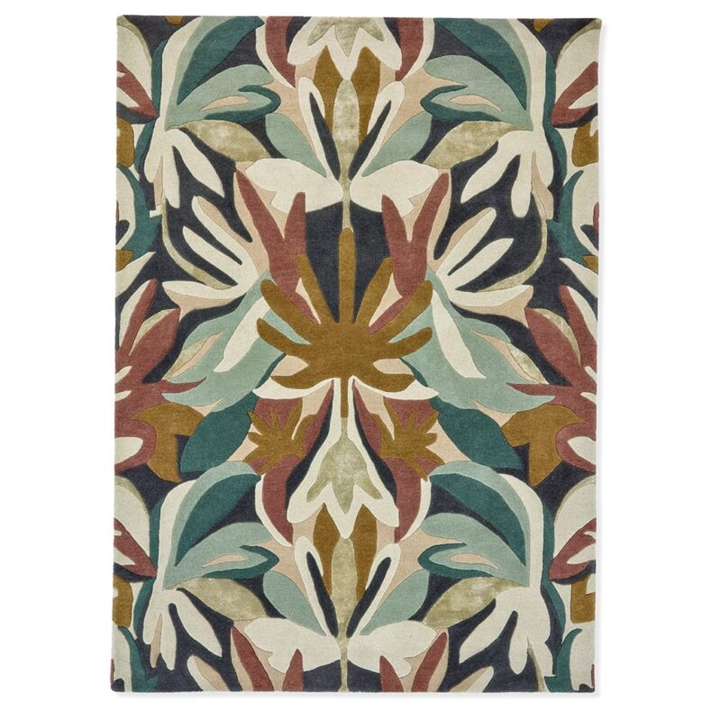 Melora Positano Succulent Gold 142702 rug by Harlequin