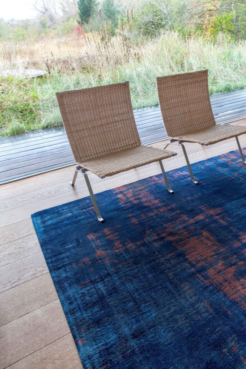 Atlantic Collection Venetian Dust Sunset Blue 9211 rug by Louis De Poortere
