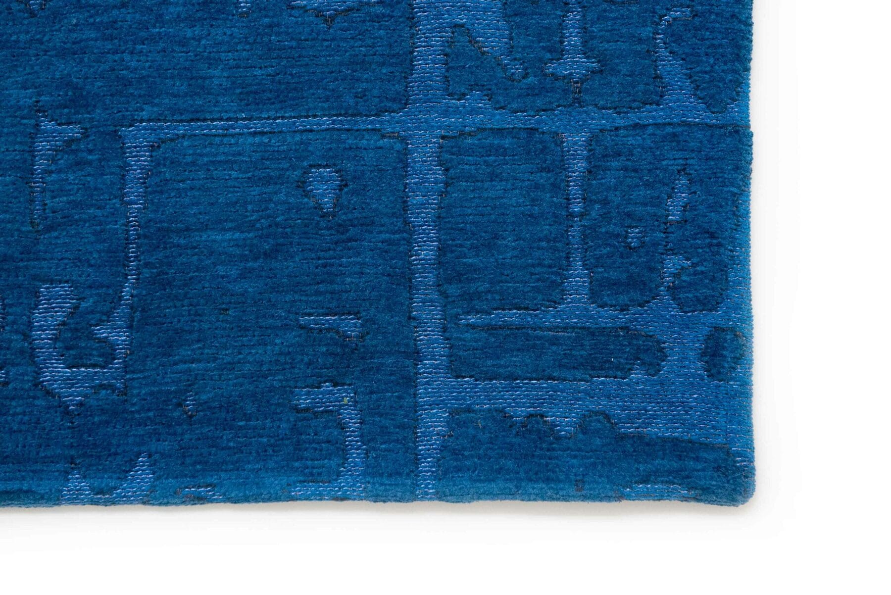 Structures Collection Baobab Suarez Blue 9250 rug by Louis De Poortere