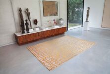 Mad Men Collection Dedalo Yellow Scarab 9205 rug by Louis De Poortere