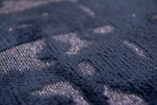 Structures Collection Baobab Black Water 9200 rug by Louis De Poortere