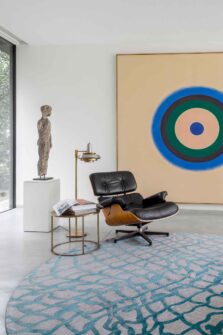 Mad Men Collection Dedalo Blue Marine 9203 rug by Louis De Poortere