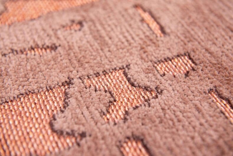 Structures Collection Baobab Za Copper 9199 rug by Louis De Poortere