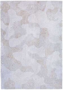 Meditation Collection Coral Oyster White 9228 rug by Louis De Poortere