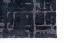 Structures Collection Baobab Black Water 9200 rug by Louis De Poortere