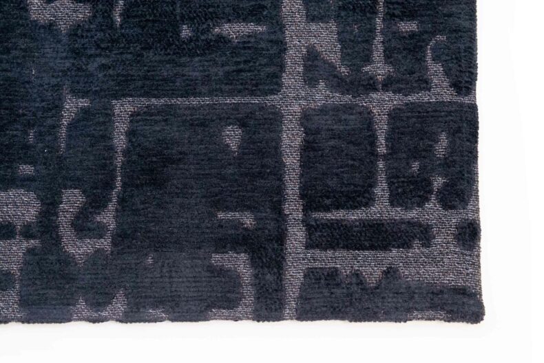 Structures Collection Baobab Black Water 9200 rug by Louis De Poortere