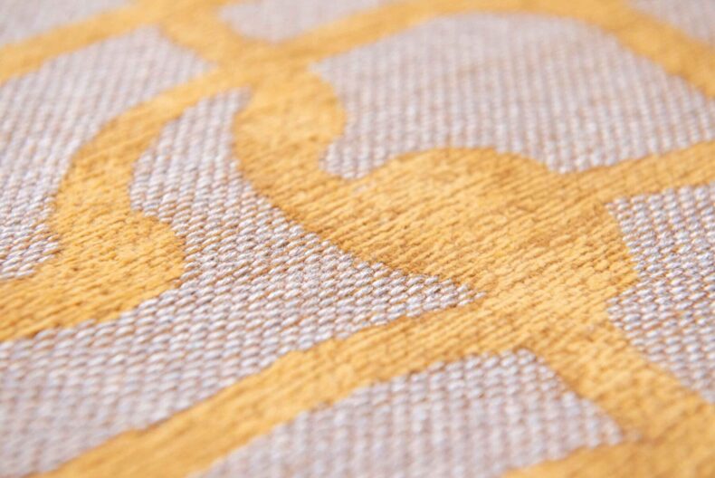 Mad Men Collection Dedalo Yellow Scarab 9205 rug by Louis De Poortere