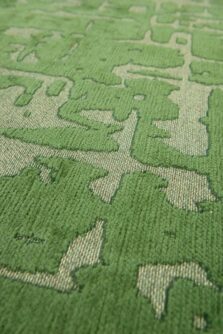 Structures Collection Baobab Perrier's Green 9202 rug by Louis De Poortere