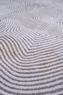 Meditation Collection Coral Oyster White 9228 rug by Louis De Poortere
