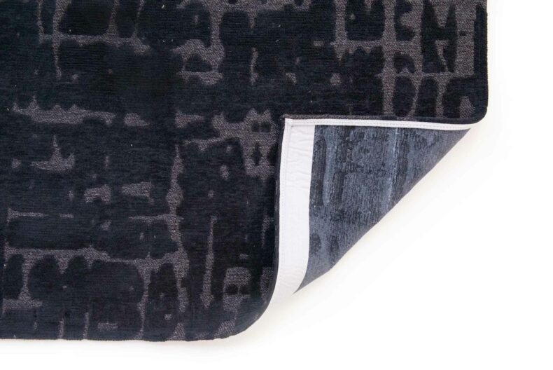 Structures Collection Baobab Black Water 9200 rug by Louis De Poortere