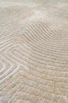 Meditation Collection Coral Shell Beige 9229 rug by Louis De Poortere