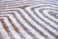 Meditation Collection Coral Oyster White 9228 rug by Louis De Poortere