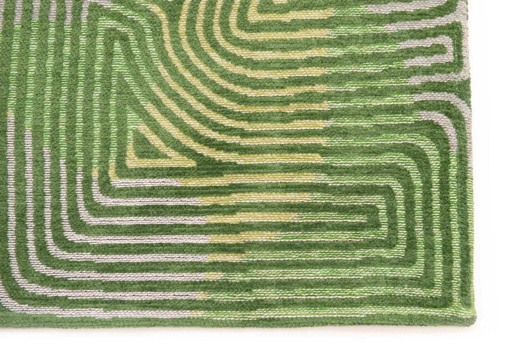 Meditation Collection Coral Tropical Green 9231 rug by Louis De Poortere