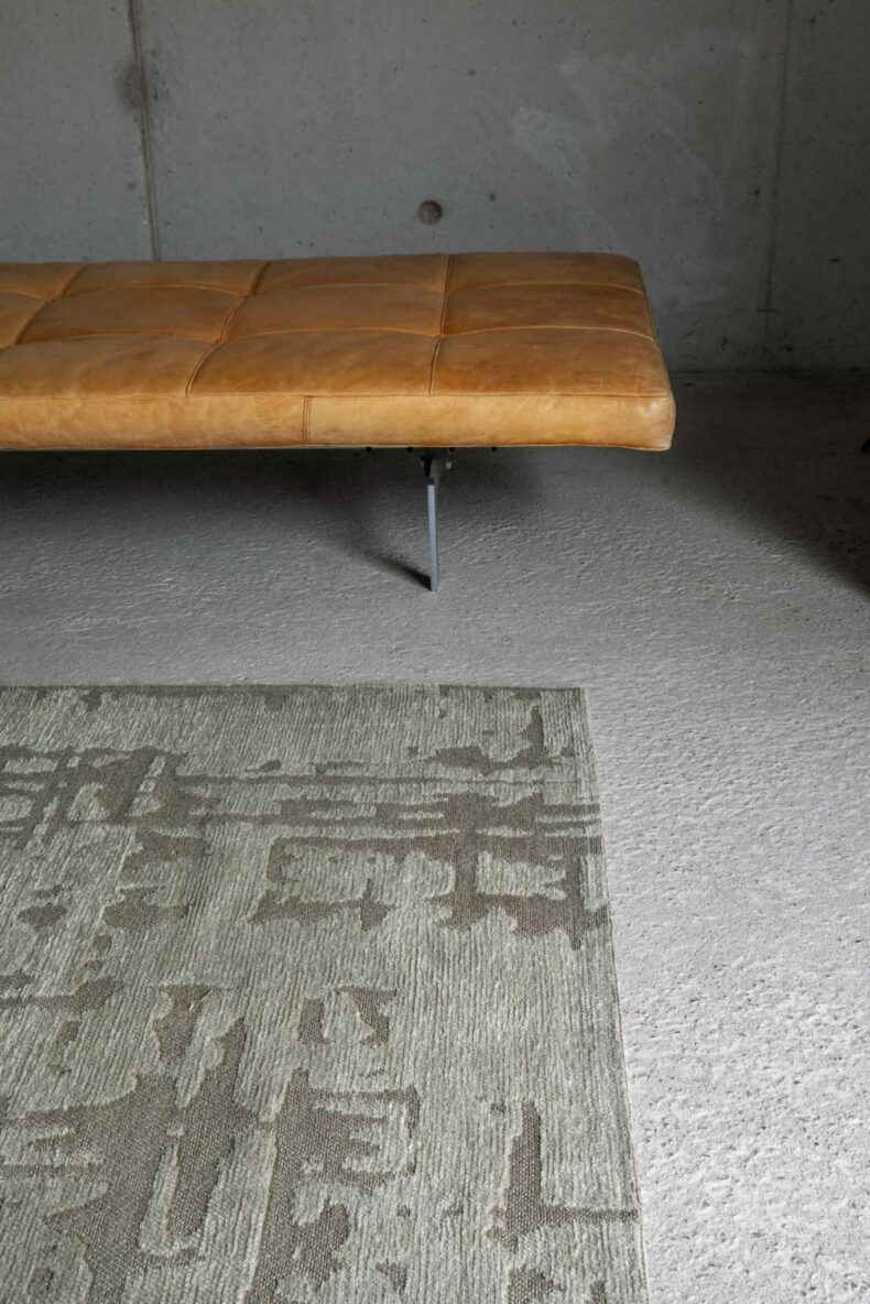 Structures Collection Baobab Dry Beige 9197 rug by Louis De Poortere