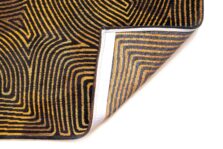 Meditation Collection Coral Black Gold 9227 rug by Louis De Poortere