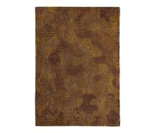 Meditation Collection Coral Black Gold 9227 rug by Louis De Poortere