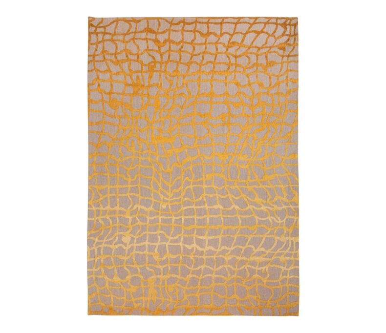 Mad Men Collection Dedalo Yellow Scarab 9205 rug by Louis De Poortere