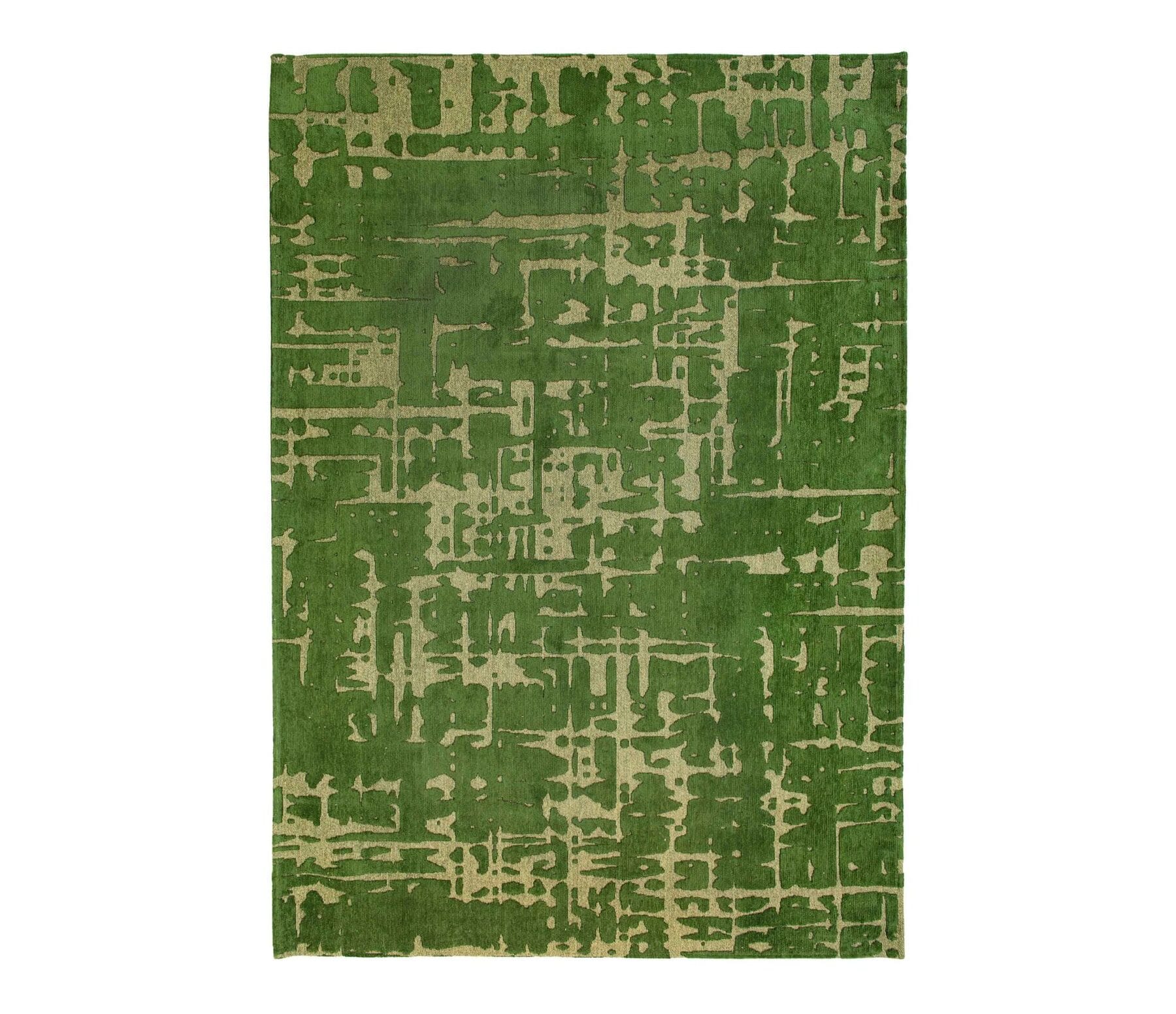 Structures Collection Baobab Perrier's Green 9202 rug by Louis De Poortere