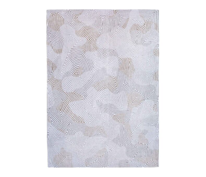Meditation Collection Coral Oyster White 9228 rug by Louis De Poortere