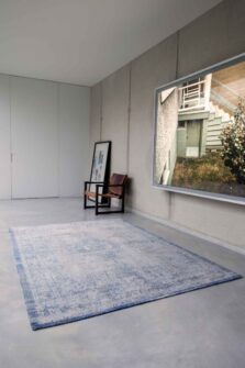 Fading World Collection Medallion Grey Jeans 9065 rug by Louis De Poortere