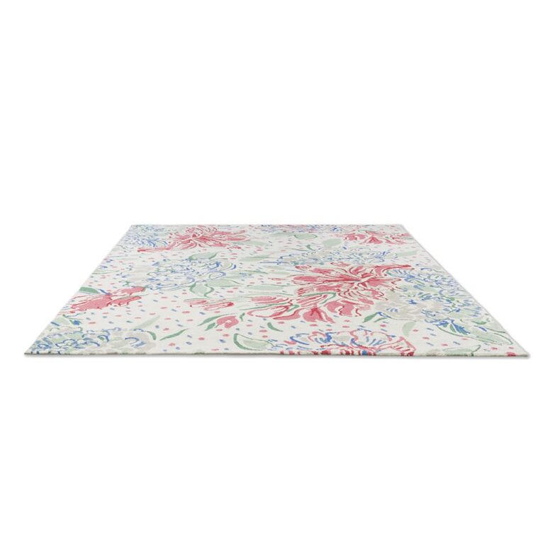 Lilith Poppy Red 480100 rug by Laura Ashley