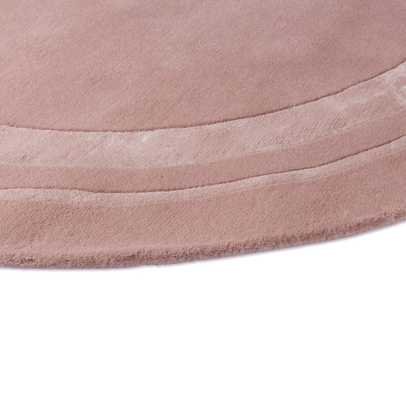 Redbrook Round Blush 81802 rug by Laura Ashley