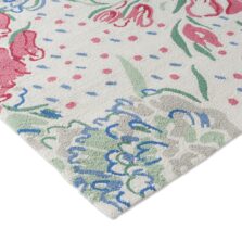 Lilith Poppy Red 480100 rug by Laura Ashley