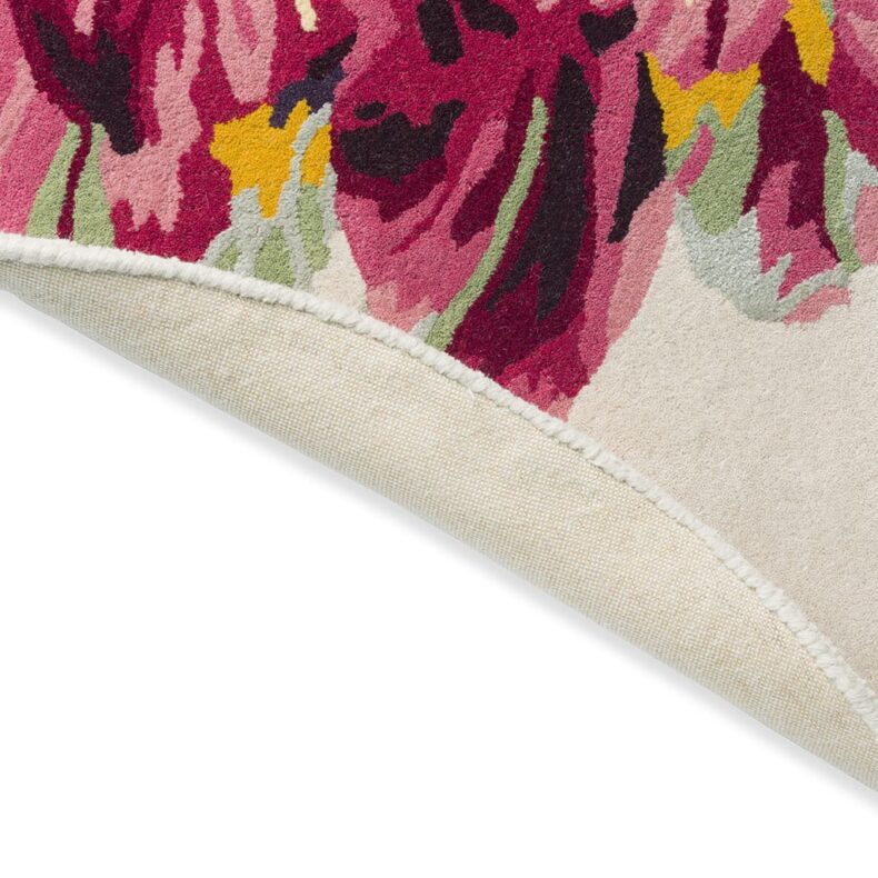 Gosford Round Cranberry 81300 rug by Laura Ashley