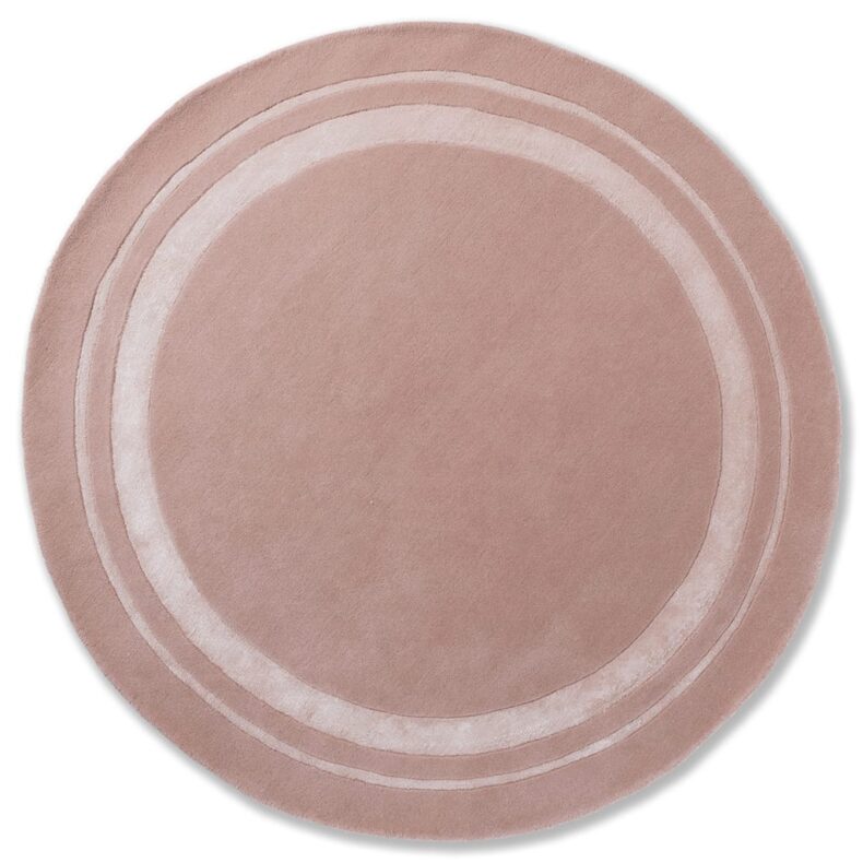 Redbrook Round Blush 81802 rug by Laura Ashley