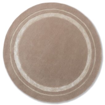 Redbrook Round Hazelnut 81801 rug by Laura Ashley