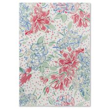 Lilith Poppy Red 480100 rug by Laura Ashley