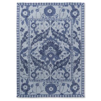Newborough Dark Seaspray 81608 rug by Laura Ashley