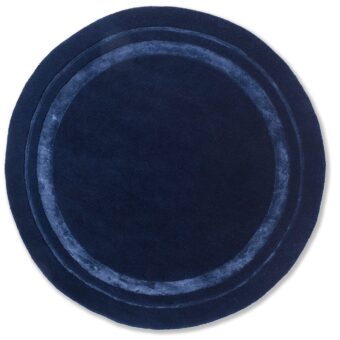 Redbrook Round Midnight 81808 rug by Laura Ashley