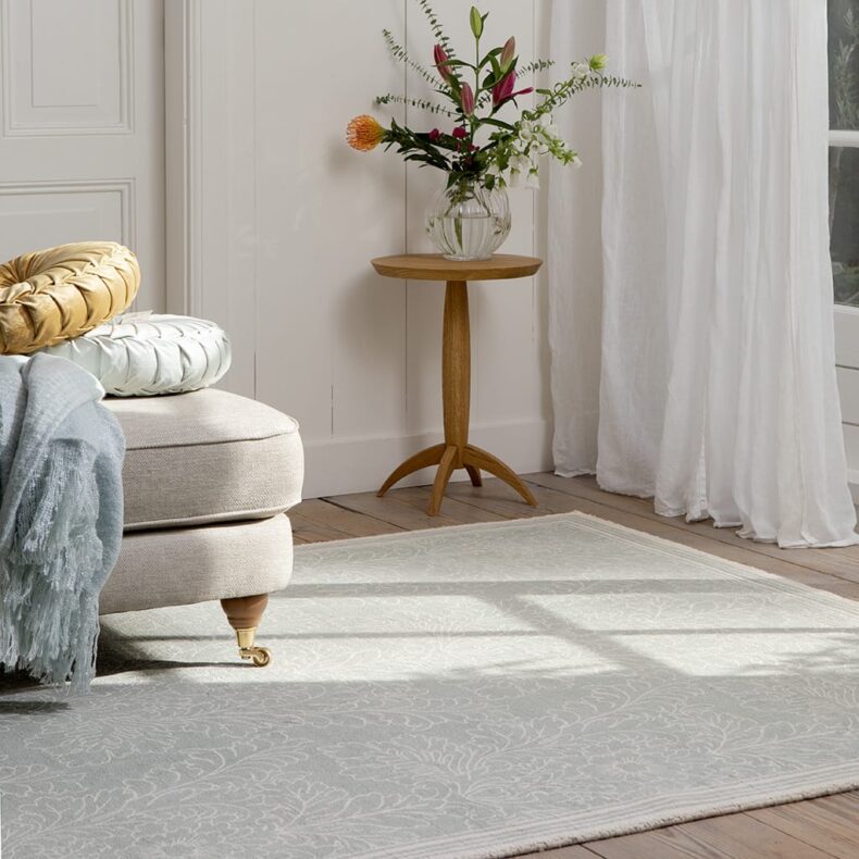 Silchester Pale Sage 81107 rug by Laura Ashley
