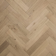 Solid oak herringbone wood flooring named Cathedral Cereal