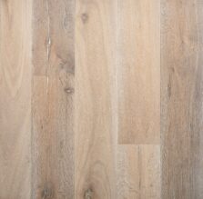 Distressed white engineered oak wood flooring country grade 190mm wide with splits and character finished with natural oil in Surrey