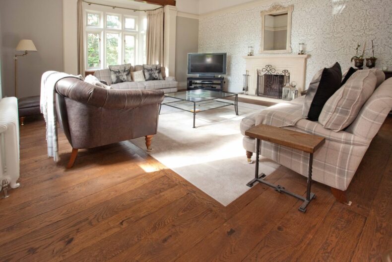York Old English wood flooring of multiply construction