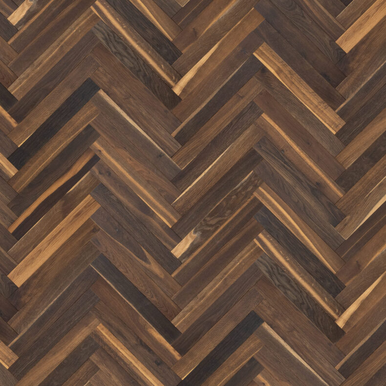 Engineered oak wood flooring named Verona Smoked